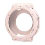 For Amazfit T-Rex 2 Sports Silicone Watch Protective Cover(Sand Pink)
