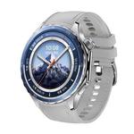 For OPPO Watch X2 Mini Stitched Silicone Watch Band(Gray)