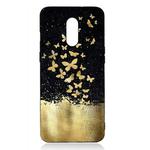 TPU Protective Case for OnePlus 7(Golden butterfly)