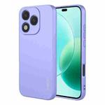 For Honor 400 Lite ENKAY Hat-Prince Liquid Silicone Shockproof Soft Phone Case(Purple)