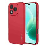For Honor 400 Lite ENKAY Hat-Prince Liquid Silicone Shockproof Soft Phone Case(Red)