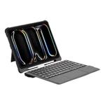 For iPad Pro 11 2024 Magnetized Separation Of The Wonderful Control Keyboard Four Corners Of The Drop-Proof PU Protective Case