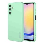 For Samsung Galaxy A25 5G ENKAY Liquid Silicone Soft Shockproof Phone Case(Light Green)