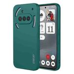 For Nothing Phone 3a ENKAY Liquid Silicone Soft Shockproof Phone Case(Dark Green)