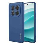 For Redmi Note 14 Pro 5G Global ENKAY Liquid Silicone Soft Shockproof Phone Case(Dark Blue)