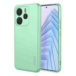 For Redmi Note 14 4G 164mm Global ENKAY Liquid Silicone Soft Shockproof Phone Case(Light Green)