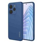 For Redmi Note 14 5G India / Global ENKAY Liquid Silicone Soft Shockproof Phone Case(Dark Blue)