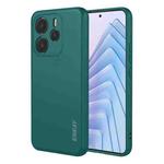 For Redmi Note 14 5G India / Global ENKAY Liquid Silicone Soft Shockproof Phone Case(Dark Green)