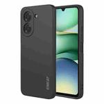 For Redmi A5 4G 171mm ENKAY Liquid Silicone Soft Shockproof Phone Case(Black)