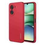 For Redmi A5 4G 171mm ENKAY Liquid Silicone Soft Shockproof Phone Case(Red)