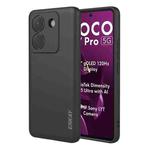 For Xiaomi Poco M7 Pro ENKAY Liquid Silicone Soft Shockproof Phone Case(Black)