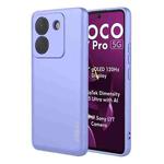 For Xiaomi Poco M7 Pro ENKAY Liquid Silicone Soft Shockproof Phone Case(Purple)