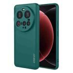 For Xiaomi 15 Ultra ENKAY Liquid Silicone Soft Shockproof Phone Case(Dark Green)