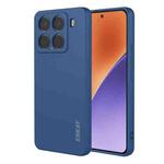 For Xiaomi 15 ENKAY Liquid Silicone Soft Shockproof Phone Case(Dark Blue)