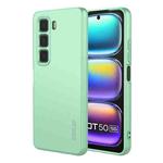 For Infinix Hot 50 4G ENKAY Liquid Silicone Soft Shockproof Phone Case(Light Green)