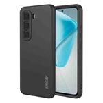For Infinix Hot 50 Pro 4G ENKAY Liquid Silicone Soft Shockproof Phone Case(Black)