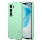 For Infinix Hot 50 Pro 4G ENKAY Liquid Silicone Soft Shockproof Phone Case(Light Green)
