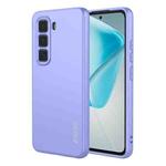 For Infinix Hot 50 Pro 4G ENKAY Liquid Silicone Soft Shockproof Phone Case(Purple)
