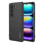 For Infinix Hot 50 Pro+ 4G ENKAY Liquid Silicone Soft Shockproof Phone Case(Black)