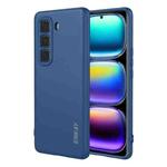 For Infinix Hot 50 Pro+ 4G ENKAY Liquid Silicone Soft Shockproof Phone Case(Dark Blue)