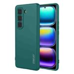 For Infinix Hot 50 Pro+ 4G ENKAY Liquid Silicone Soft Shockproof Phone Case(Dark Green)