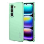 For Infinix Hot 50 Pro+ 4G ENKAY Liquid Silicone Soft Shockproof Phone Case(Light Green)