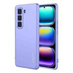 For Infinix Hot 50 Pro+ 4G ENKAY Liquid Silicone Soft Shockproof Phone Case(Purple)
