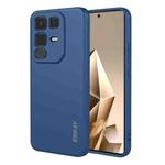 For Infinix Note 50 / 50 Pro 4G ENKAY Liquid Silicone Soft Shockproof Phone Case(Dark Blue)