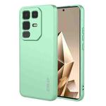 For Infinix Note 50 / 50 Pro 4G ENKAY Liquid Silicone Soft Shockproof Phone Case(Light Green)