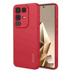For Infinix Note 50 / 50 Pro 4G ENKAY Liquid Silicone Soft Shockproof Phone Case(Red)