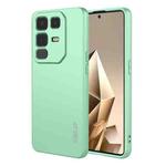 For Infinix Note 50 Pro+ 5G ENKAY Liquid Silicone Soft Shockproof Phone Case(Light Green)