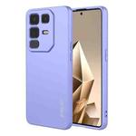 For Infinix Note 50 Pro+ 5G ENKAY Liquid Silicone Soft Shockproof Phone Case(Purple)