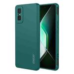 For Infinix GT 30 Pro ENKAY Liquid Silicone Soft Shockproof Phone Case(Dark Green)