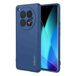 For Infinix Zero 40 4G ENKAY Liquid Silicone Soft Shockproof Phone Case(Dark Blue)