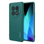 For Infinix Zero 40 4G ENKAY Liquid Silicone Soft Shockproof Phone Case(Dark Green)