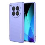 For Infinix Zero 40 4G ENKAY Liquid Silicone Soft Shockproof Phone Case(Purple)