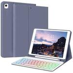 For iPad Air 2022 / 2020 10.9 Magnetic Bluetooth Color Keyboard Case(Lavender Purple)