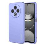 For Tecno Spark 30 4G ENKAY Liquid Silicone Soft Shockproof Phone Case(Purple)
