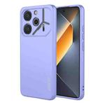 For Tecno Pova 6 4G ENKAY Liquid Silicone Soft Shockproof Phone Case(Purple)