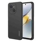 For Tecno Spark Go 1 / Pop 9 ENKAY Liquid Silicone Soft Shockproof Phone Case(Black)