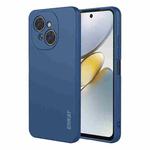 For Tecno Spark Go 1 / Pop 9 ENKAY Liquid Silicone Soft Shockproof Phone Case(Dark Blue)