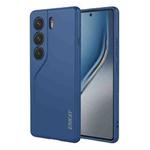 For Tecno Camon 40 4G ENKAY Liquid Silicone Soft Shockproof Phone Case(Dark Blue)