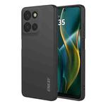 For Motorola Moto G Play 2025 / G 5G 2025 ENKAY Liquid Silicone Soft Shockproof Phone Case(Black)