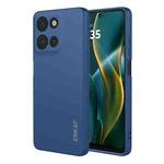 For Motorola Moto G Play 2025 / G 5G 2025 ENKAY Liquid Silicone Soft Shockproof Phone Case(Dark Blue)