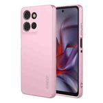 For Motorola Moto G Power 5G 2025 ENKAY Liquid Silicone Soft Shockproof Phone Case(Pink)