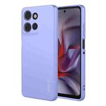 For Motorola Moto G Power 5G 2025 ENKAY Liquid Silicone Soft Shockproof Phone Case(Purple)