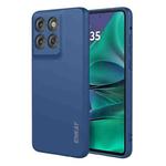 For Motorola Moto G Stylus 5G 2025 ENKAY Liquid Silicone Soft Shockproof Phone Case(Dark Blue)