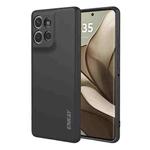 For Motorola Edge 50 5G ENKAY Liquid Silicone Soft Shockproof Phone Case(Black)