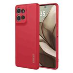 For Motorola Edge 50 5G ENKAY Liquid Silicone Soft Shockproof Phone Case(Red)