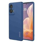 For Motorola Edge 50 Fusion 5G ENKAY Liquid Silicone Soft Shockproof Phone Case(Dark Blue)